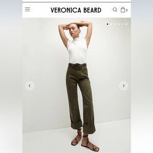 Veronica Beard NWT - DYLAN STRAIGHT-LEG JEAN | CUFFED size 27